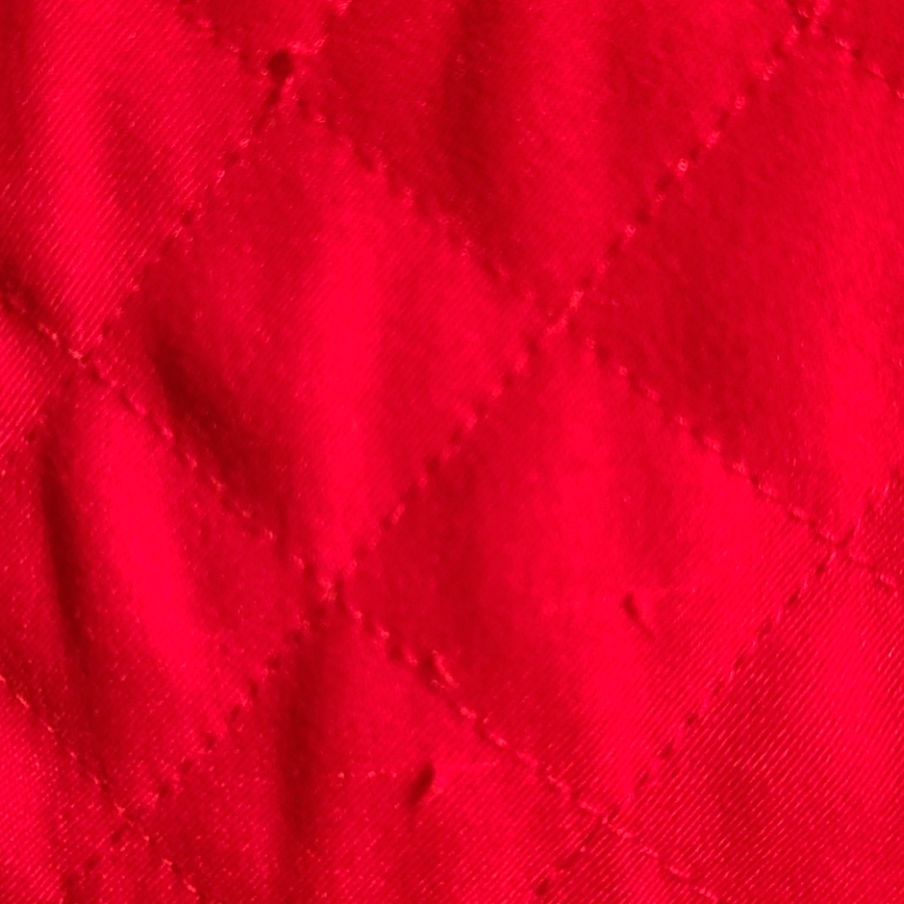 Talbots Red Quilted Jacket Size P(Small) - image 5